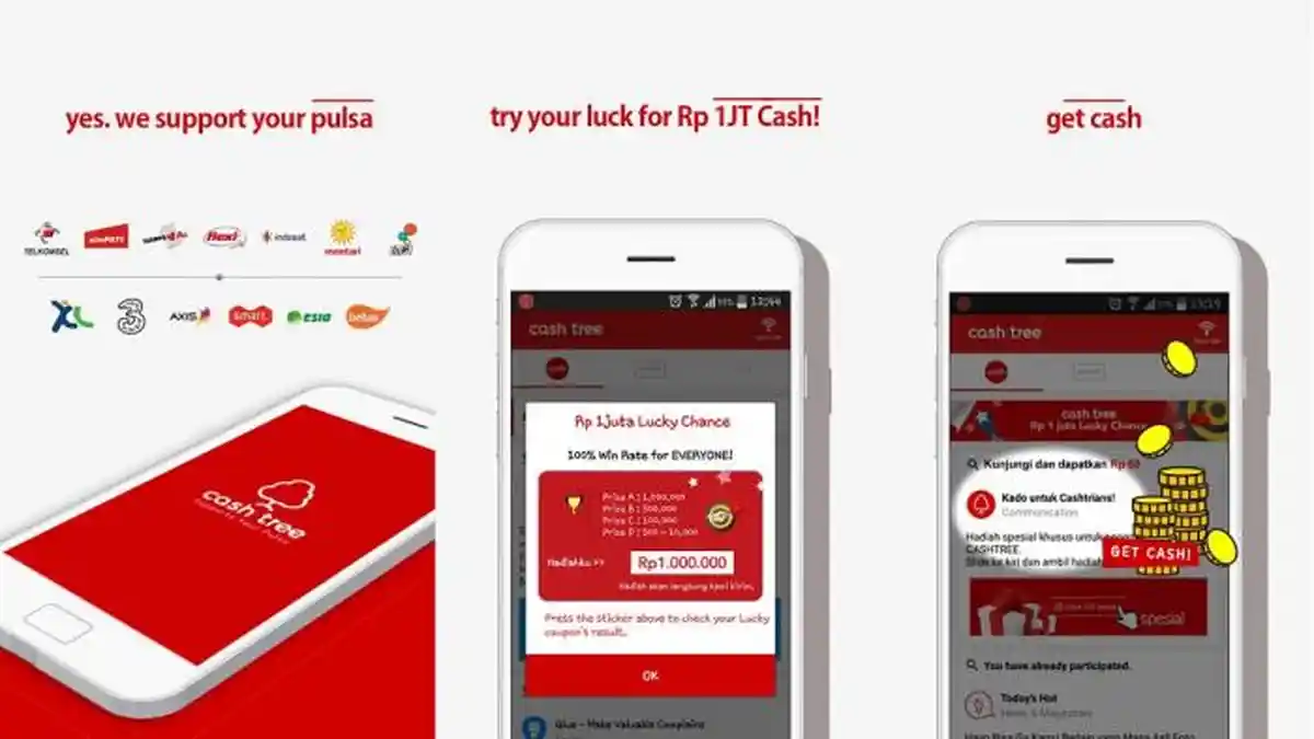 Aplikasi ini Sedang Populer, Bisa Kasih Kamu Pulsa Gratis
