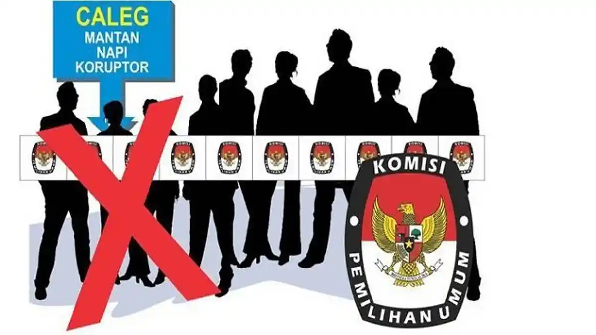 KPU Umumkan 32 Nama Caleg Mantan Napi Korupsi, Ini Daftarnya