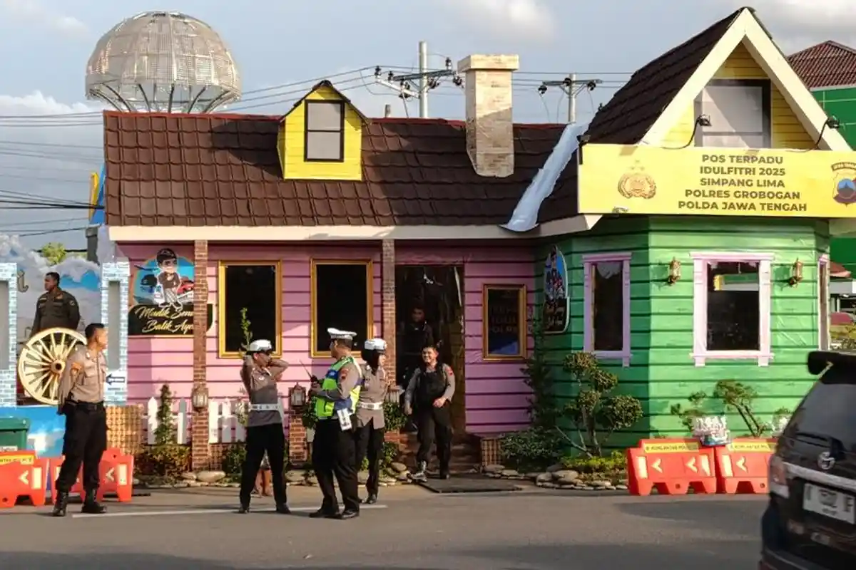 Satlantas Polres Grobogan Siapkan Tim Pengurai Macet dan Posko, Pastikan Pemudik Aman dan Lancar