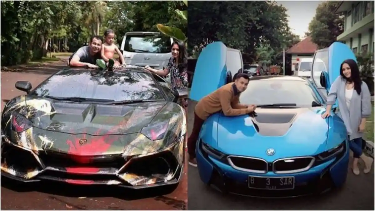 Demi Kepentingan YouTube, Raffi Ahmad Tak Komplain Lamborghininya Dirusak Selebgram Maell Lee