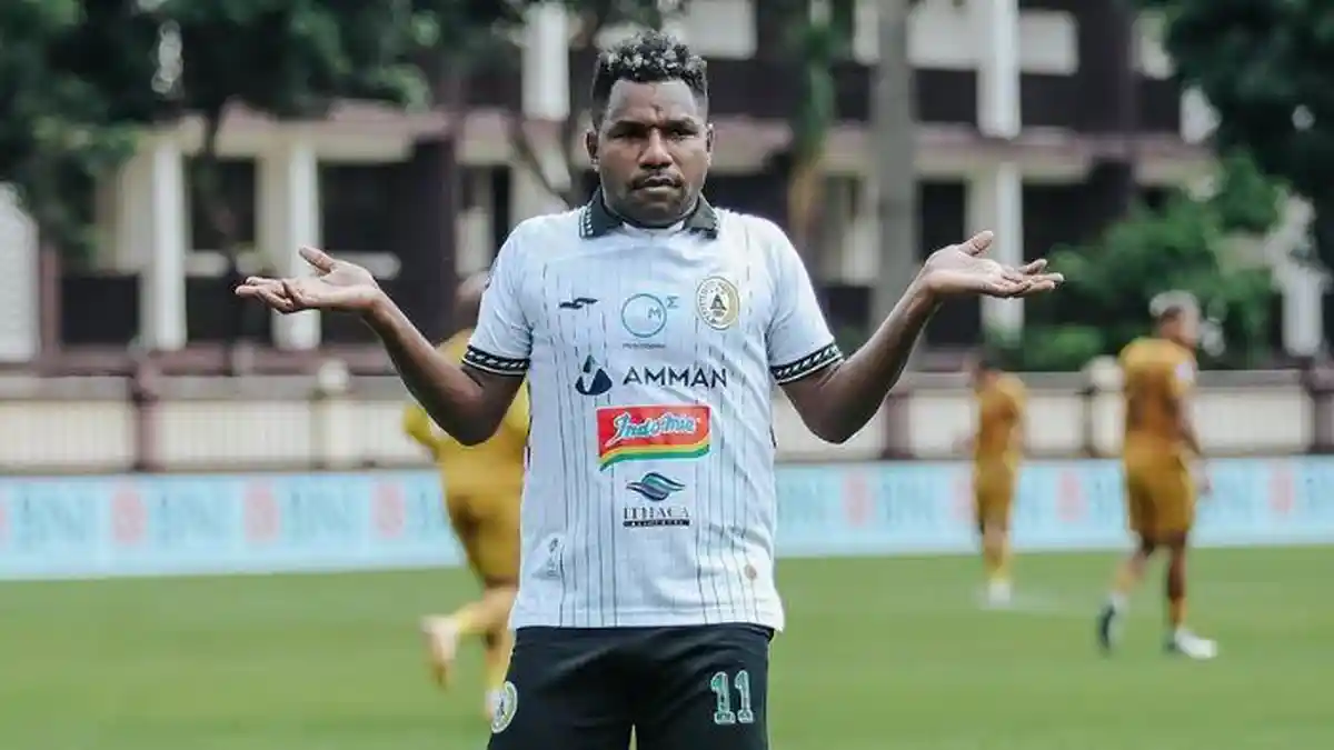 Profil Ricky Cawor, Pesepak Bola Kelahiran Marauke yang Bakal Hengkang dari PSS Sleman
