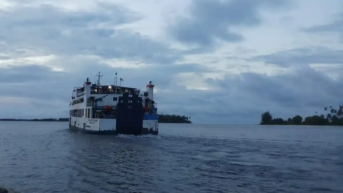 Sempat Terjebak Cuaca Buruk, KMP Teluk Sinabang Kembali Berlayar ke Simeulue
