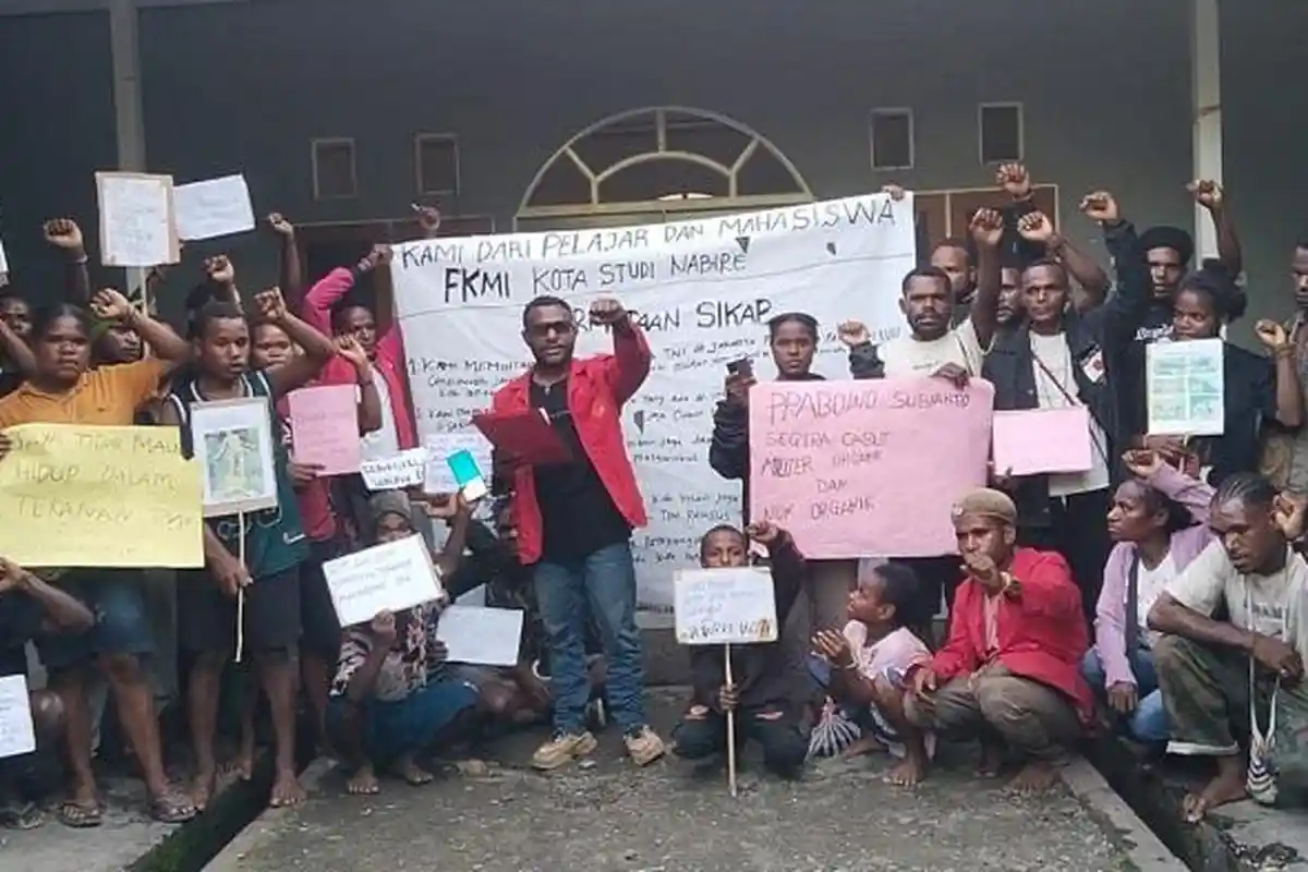 Mahasiswa Desak Panglima TNI Tarik Pasukan dari Wilayah Intan Jaya