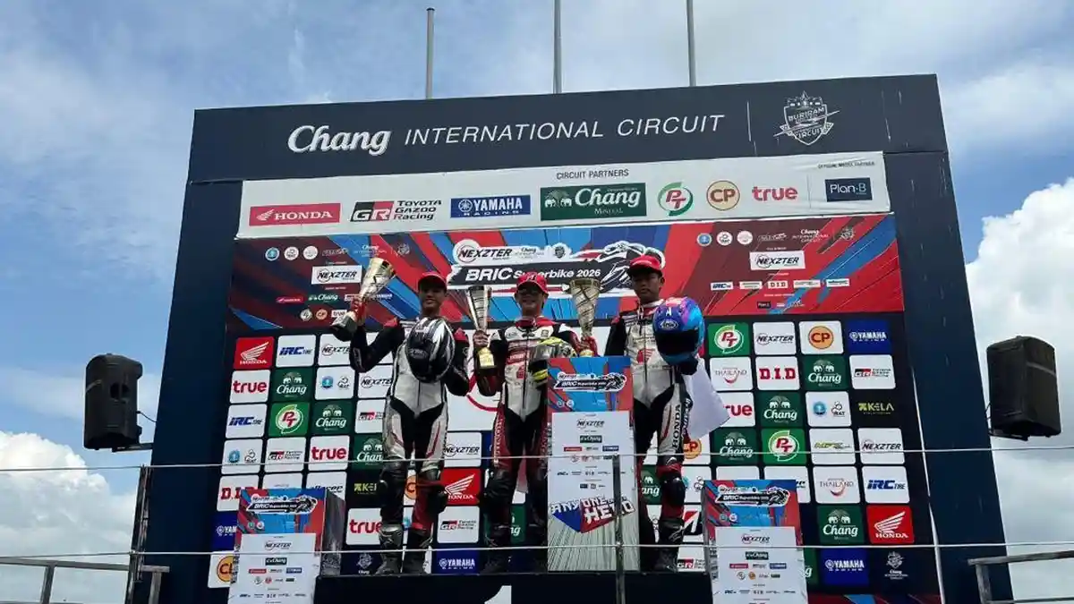 Tampil Gemilang di Thailand, Pebalap Binaan Astra Honda Sukses Raih ...