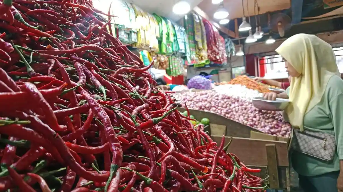 Harga Pangan di Pasar Higienis Ternate Merangkak Naik Jelang Ramadan, Cabai Rp100 Ribu per Kg