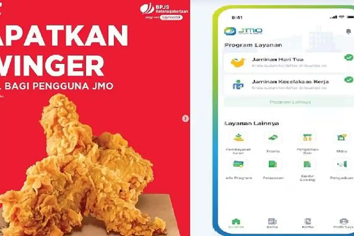 Promo KFC Juni 2023 Gratis Satu Winger Minimal Belanja Rp 50 Ribu dan Tunjukkan Aplikasi JMO