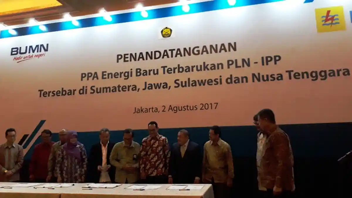 Proyek Pembangunan Pembangkit Energi Terbarukan Tunjang Potensi Daerah
