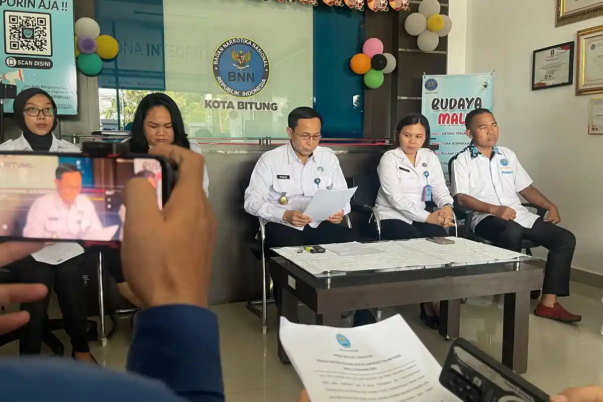 Tahun 2024 BNN Melakukan Rehabilitasi kepada 26 Orang Klien Penyalahgunaan Narkotika di Bitung