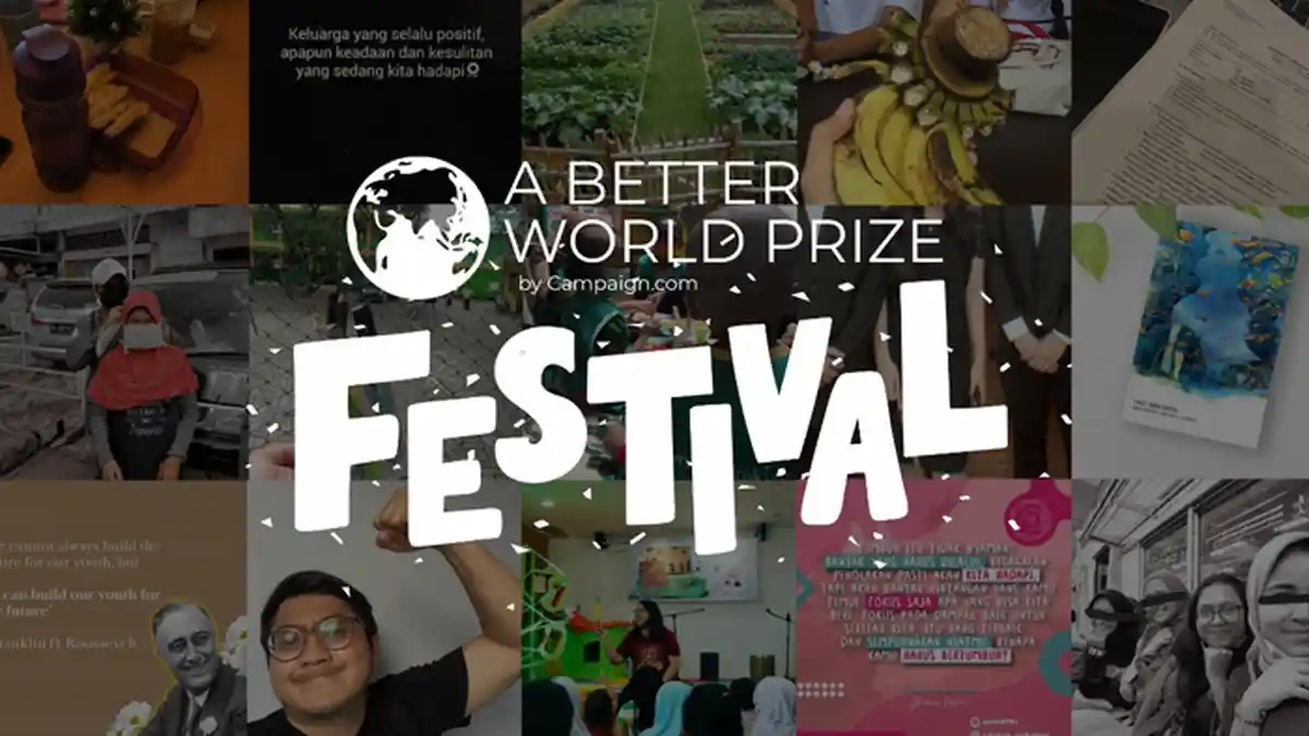 Masuki New Normal, Anak Muda Indonesia Bisa Ikut Aksi Sosial Lewat 'A Better World Prize Festival'