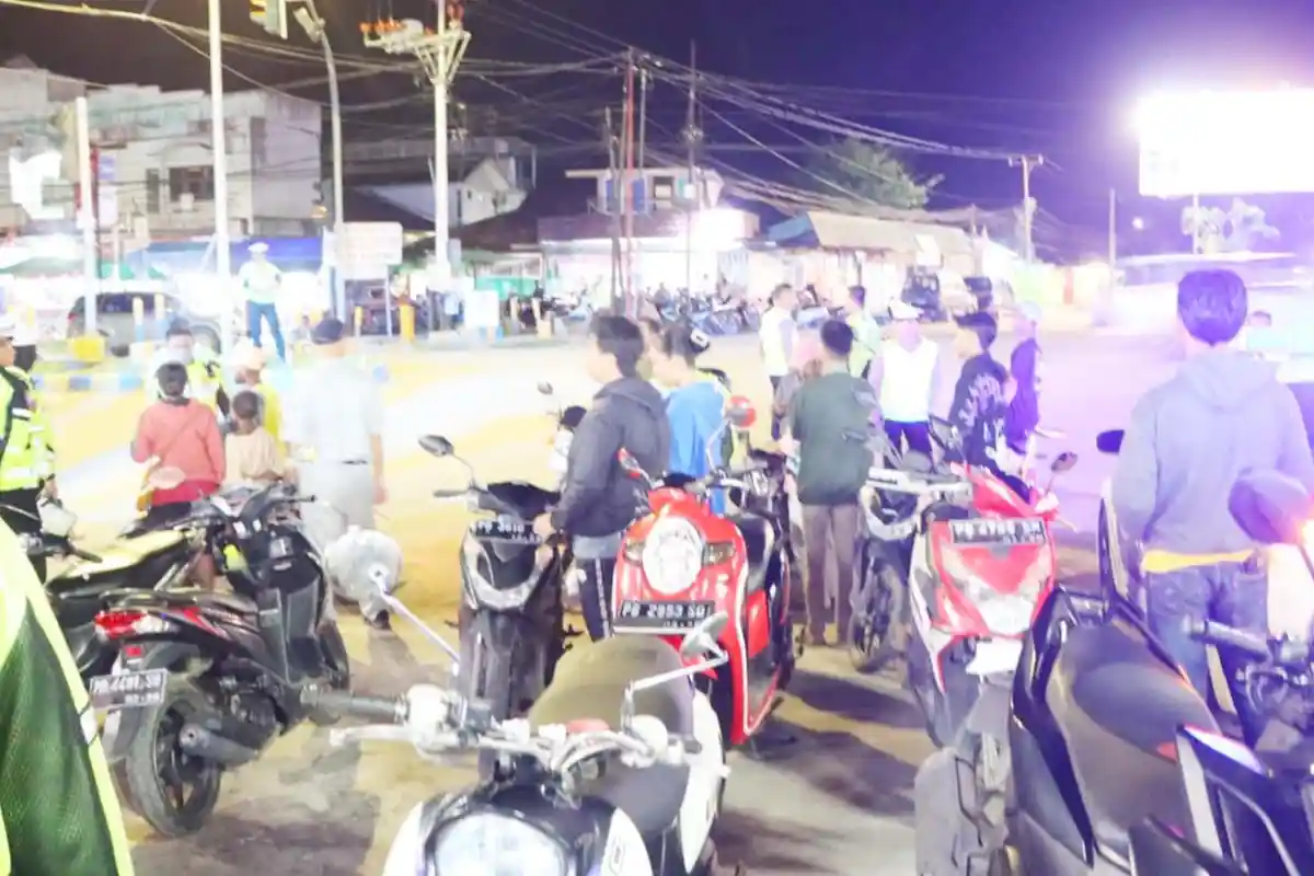 Satlantas Polresta Sorong Kota Razia 200 Unit Kendaraan, Dominan Balap Liar