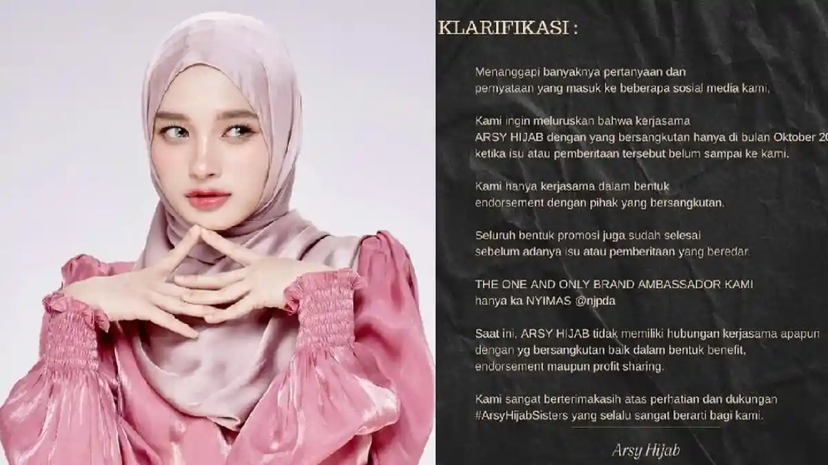Heboh Isu Perselingkuhan, Brand Hijab Tancap Gas Klarifikasi Kerjasama dengan Inara Rusli