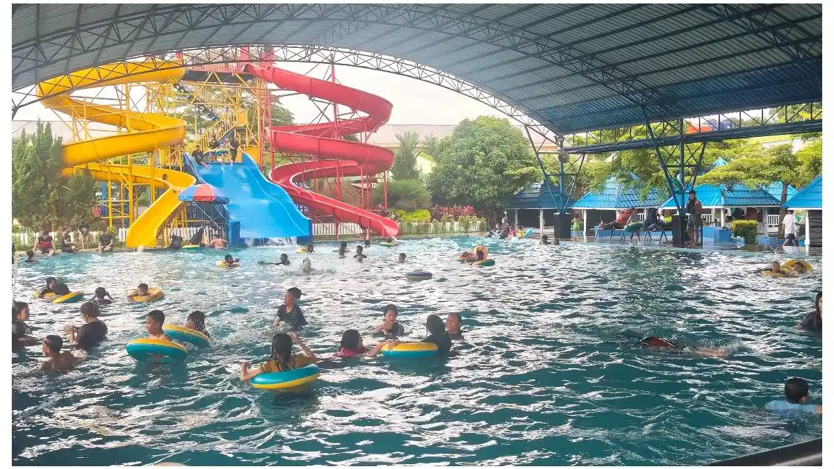 Libur Lebaran, 5 Ribu Pengunjung Padati Wisata Permandian Dewi Sri Gowa