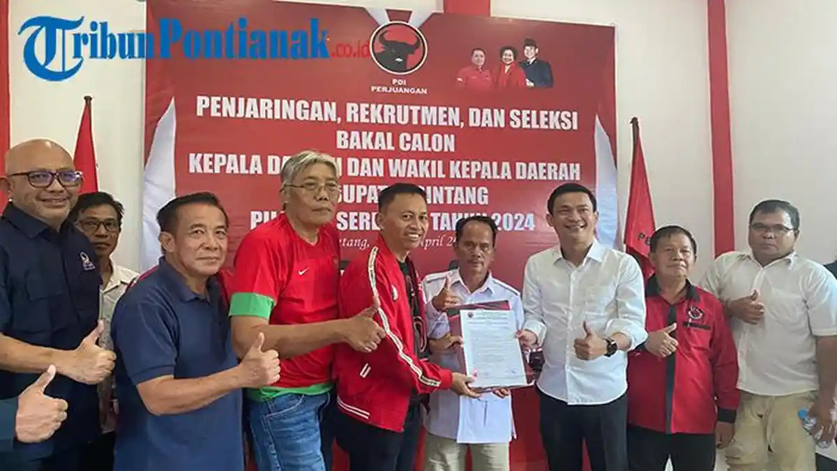 Gerindra dan Nasdem Usung Pasangan Bala-Ronny, Ajak PDIP Berkoalisi di Pilkada Sintang