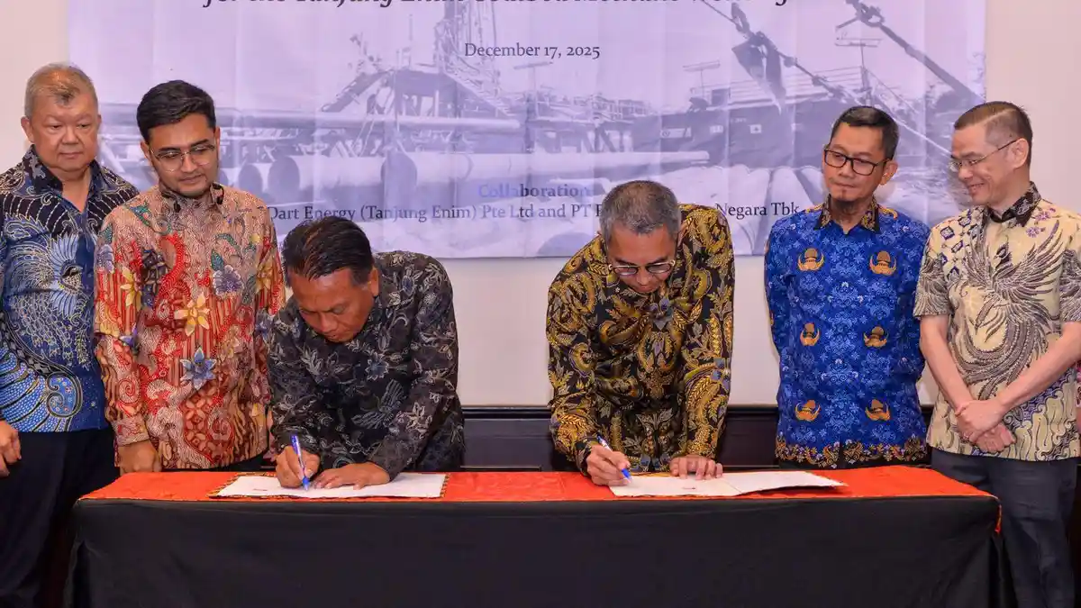 PGN Manfaatkan Gas Metana Batubara Tanjung Enim untuk Perkuat Ketahanan Energi