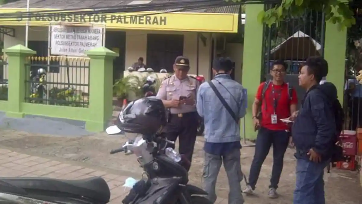 Dikabarkan Ada Bom, Pospol Palmerah Baik-baik Saja