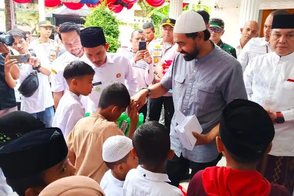 Jelang Idul Adha, Gubernur Aceh Mualem Santuni 3.000 Yatim di Aceh Jaya, Aceh Barat, dan Nagan Raya