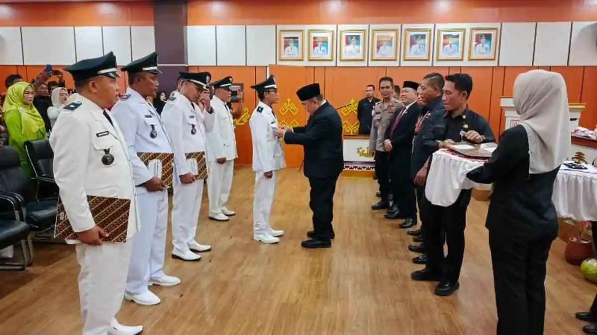 5 Kakon PAW di Tanggamus Dilantik, Diharapkan Bawa Semangat Baru