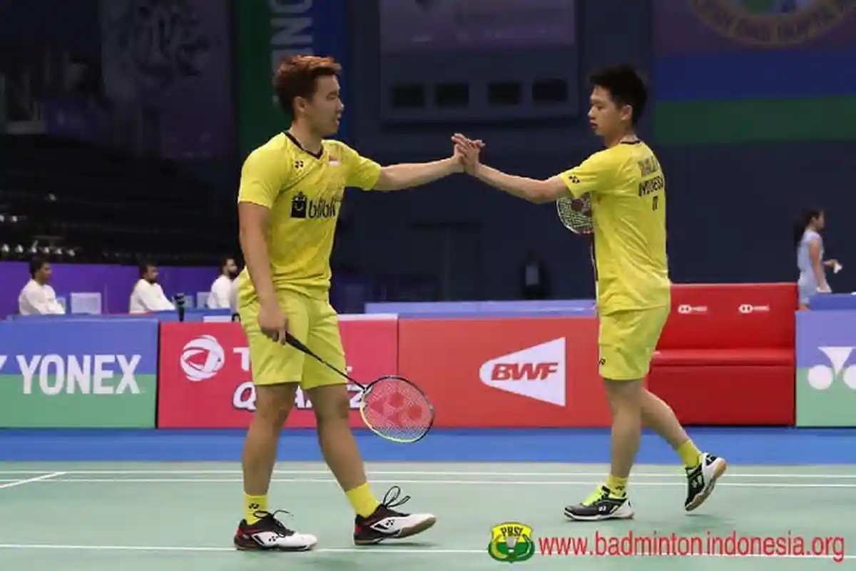 All England Open 2018 - Marcus/Kevin  Lolos Perempat Final Usai Memenangkan Duel Kontra Malaysia