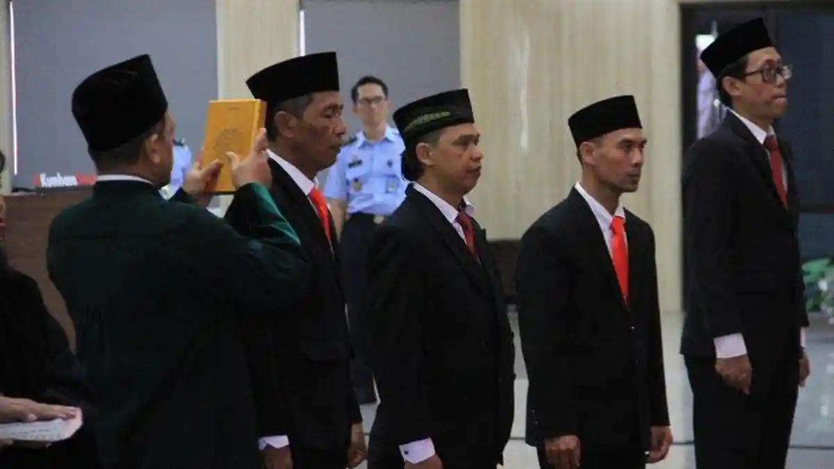 Lantik dan Ambil Sumpah PPNS & Notaris Pengganti, Ini Pesan Penting Plt Kakanwil Kumham Jateng