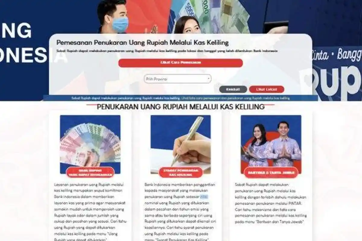 Cara Atasi Pintar.bi.co.id Error saat Daftar Pesan Tukar Uang di Laman PINTAR BI