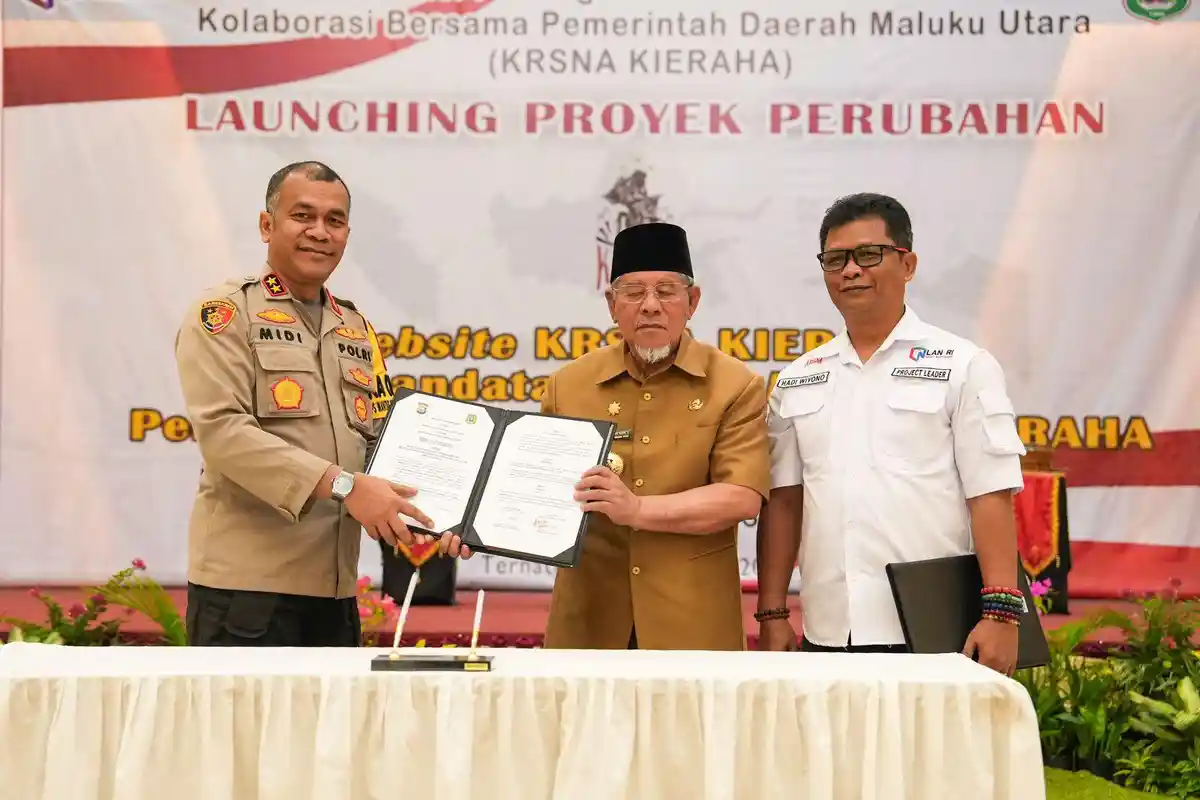 Jelang Pemilu 2024 ‘Krsna Kie Raha’ Polda Maluku Utara Resmi Digunakan Warga Maluku Utara