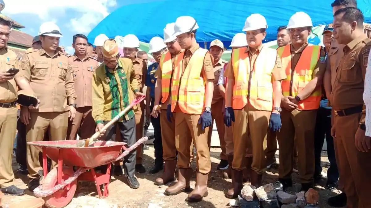 Stadion Konasara Mulai Dibangun di Molawe Konawe Utara, Tampung 700 Orang, Target 6 Bulan Pengerjaan