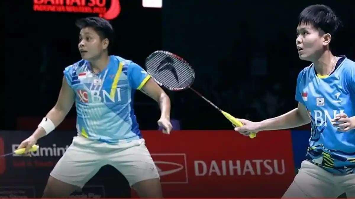 Ditekuk Ganda Putri Nomor Satu Dunia, Apriyani/Fadia Jadi Runner Up Indonesia Masters 2022