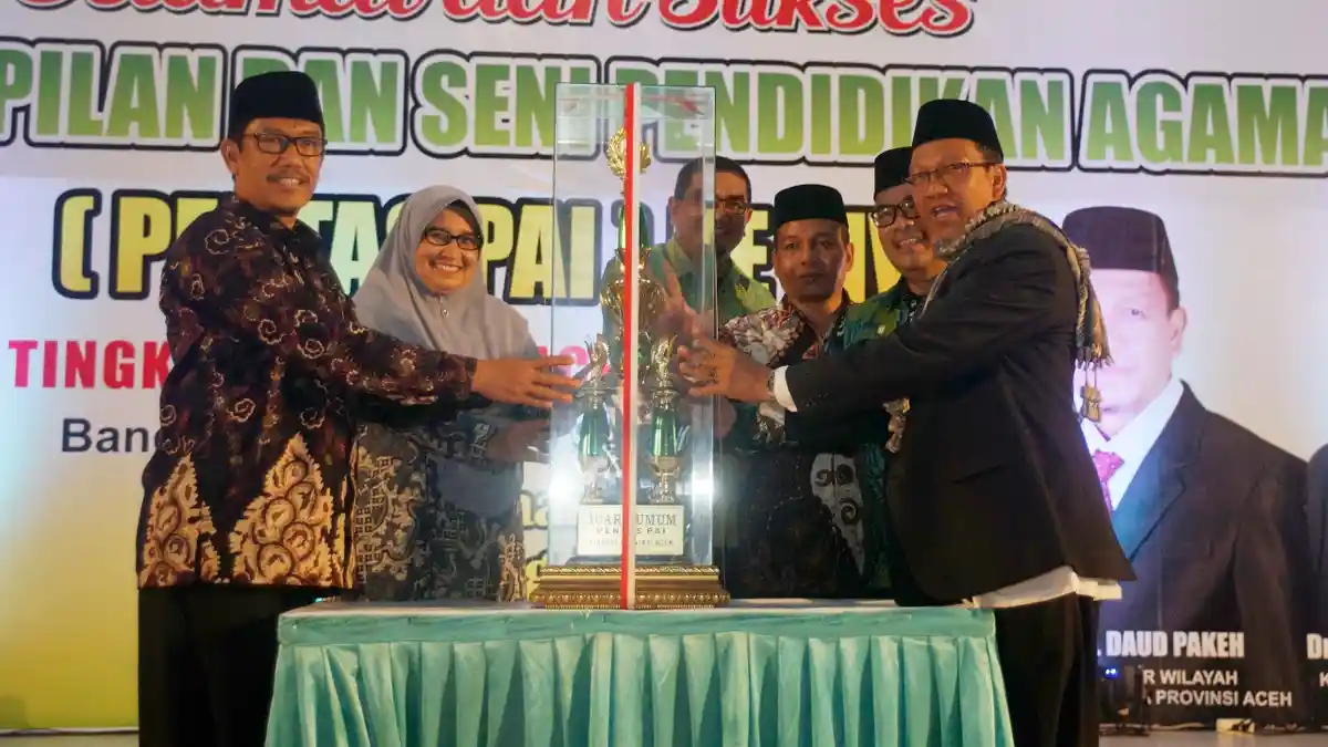 Ratusan Peserta Berkompetisi di Pentas PAI, Aceh Besar Jadi Juara Umum
