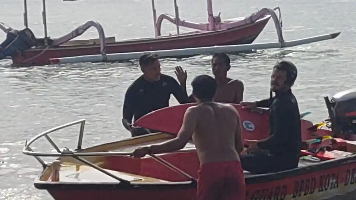 2 WNA Terseret Arus Saat Surfing di Pantai Segara Ayu Bali, Berhasil Diselamatkan Balawista