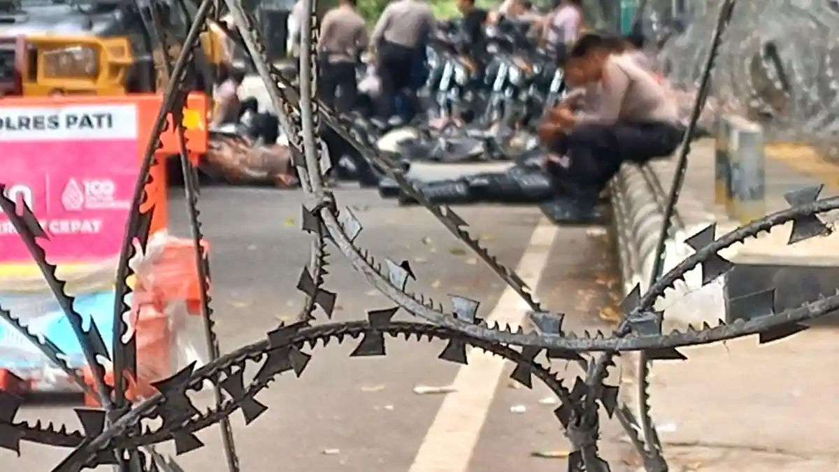 Kapolresta Pati Harap Massa Kawal Sidang Paripurna DPRD Pati Tertib