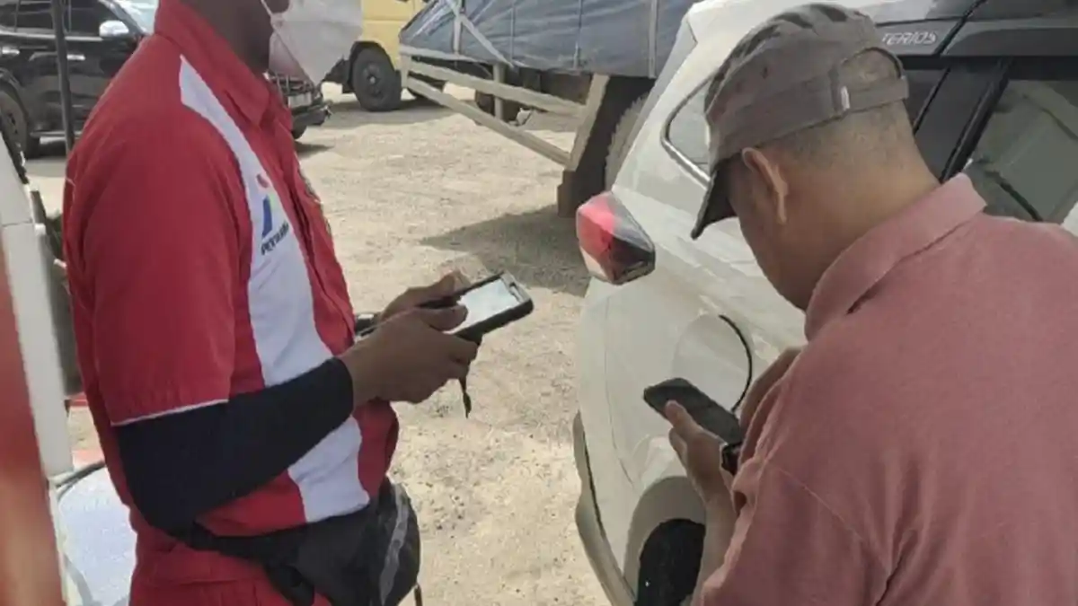 Beli Pertalite Harus Pakai QR Barcode Mulai Berlaku di Prabumulih, Banyak Pengendara Daftar di SPBU