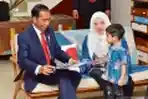 Presiden Joko Widodo Takziah ke Rumah (Alm) Sys NS