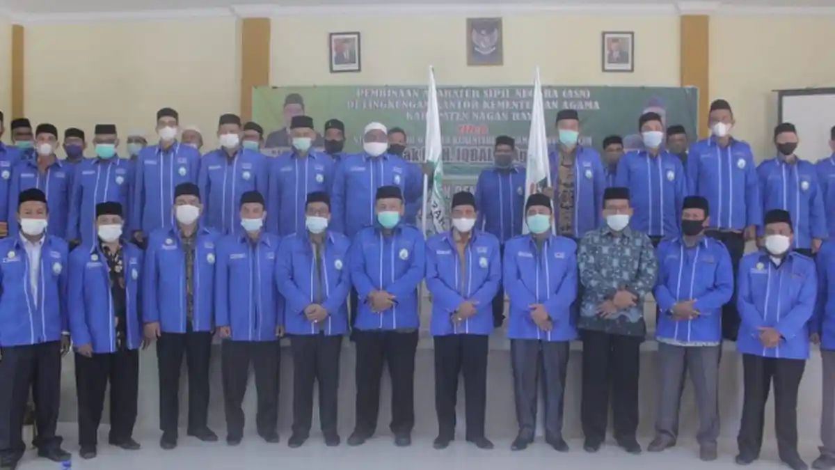 Kakanwil Kemenag Kunker ke Nagan Raya, Bina ASN dan Tinjau Masjid Giok