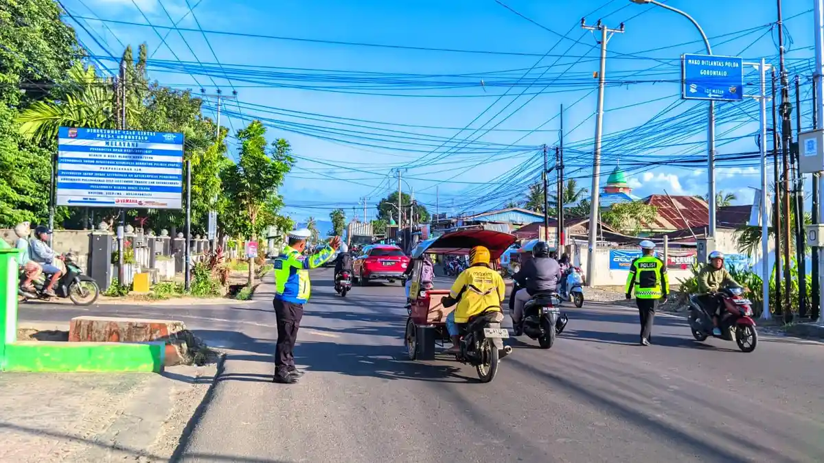 1.044 Pengendara tak Pakai Helm Terjaring Sweeping Sepanjang Semester Satu 2024