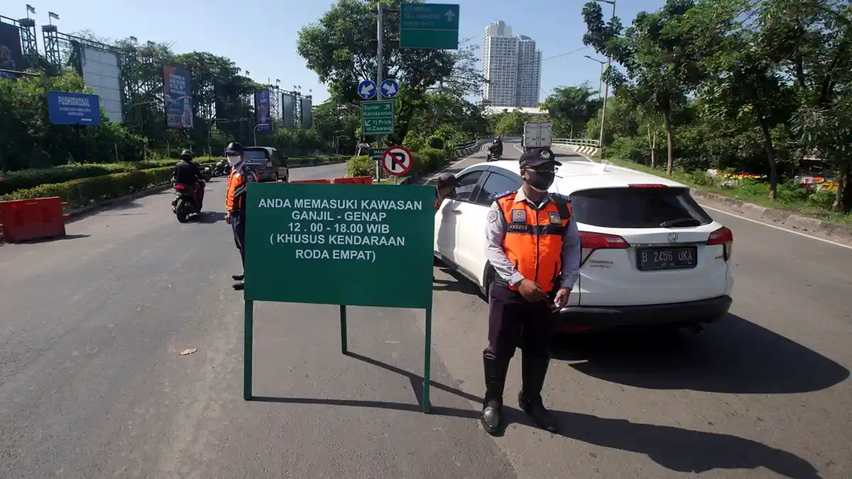 Hari Ini Hingga Besok, Ganjil-Genap Ditiadakan di Jakarta
