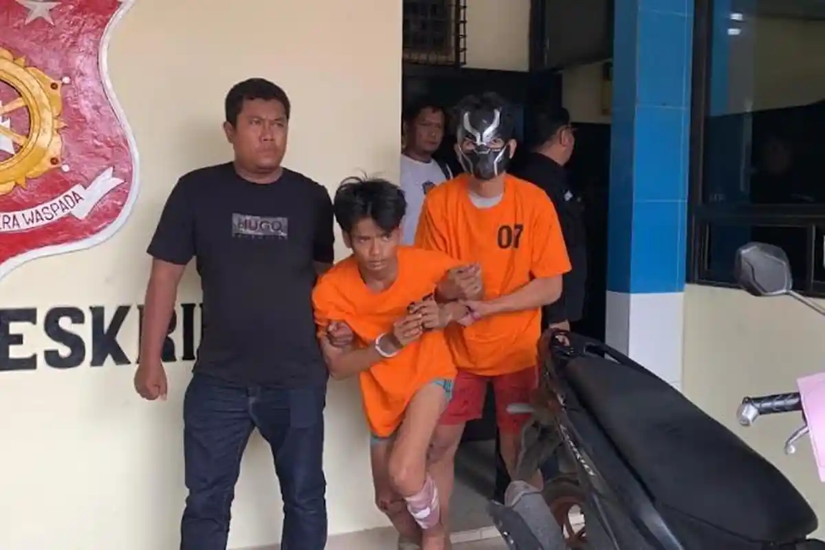 2 Begal Sadis yang Ditangkap Polsek Medan Helvetia Ternyata Sudah Sering Beraksi di Beberapa Lokasi