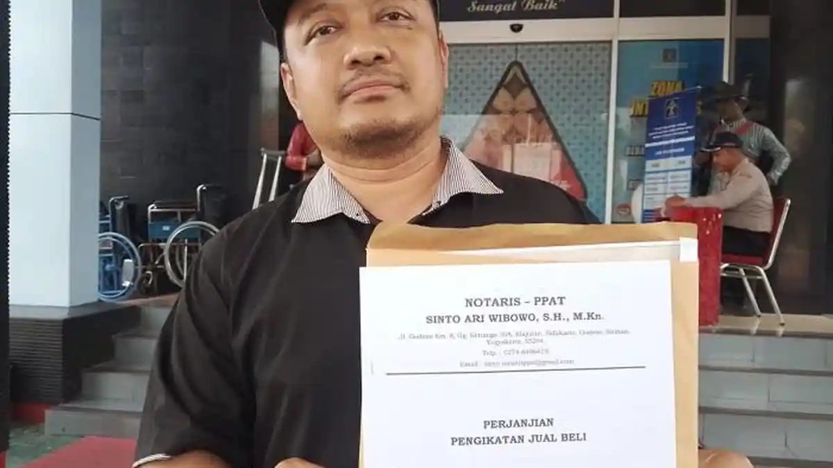 Oknum Notaris di Sleman Diadukan ke MPDN, Ini Persoalannya