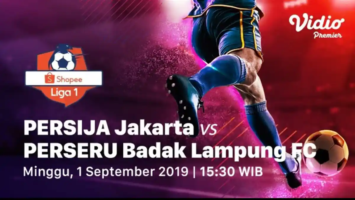 Live Streaming Persija Jakarta Vs Perseru Badak Lampung, Macan Kemayoran Dapat Amunisi Baru