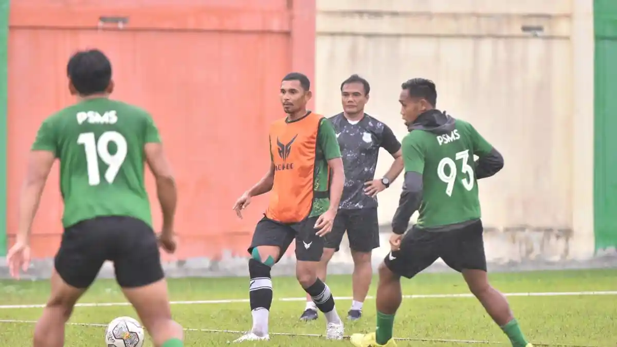 Pulihkan Kondisi Fisik, Persiapan PSMS Medan Jelang Lawan Sumsel United