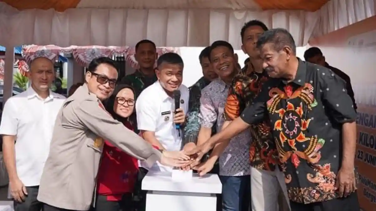Hadianto Rasyid Resmikan Videotron dan Pemanfaatan Kembali Tugu Nol Kilometer
