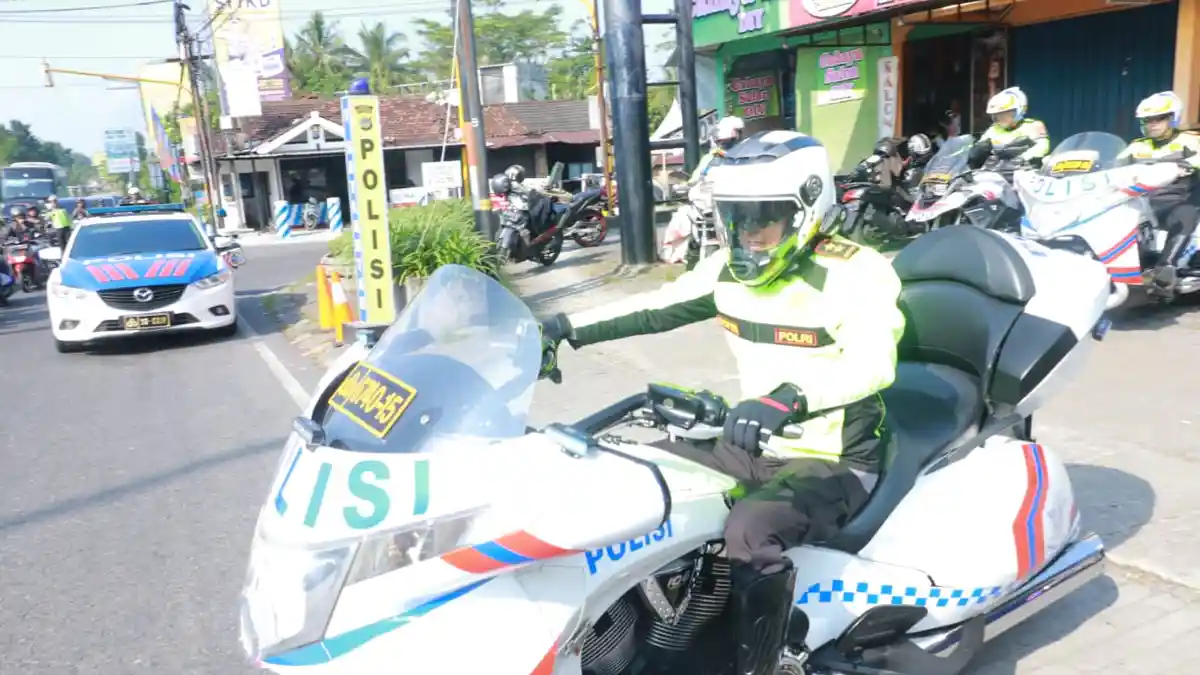 Kendarai Moge, Kapolda DIY Cek Kesiapan Pengamanan dan Jalur Mudik 2019