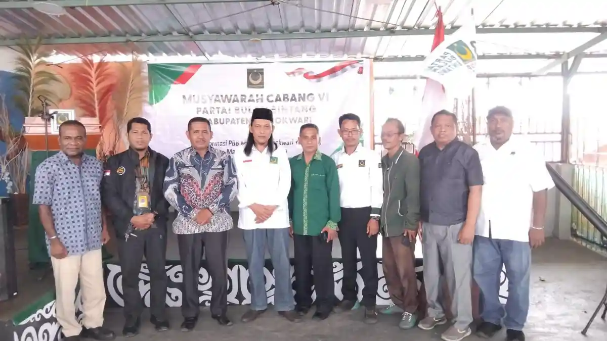 Muh Ramly Hafid Kembali Pimpin PBB Manokwari: Fokus Konsolidasi