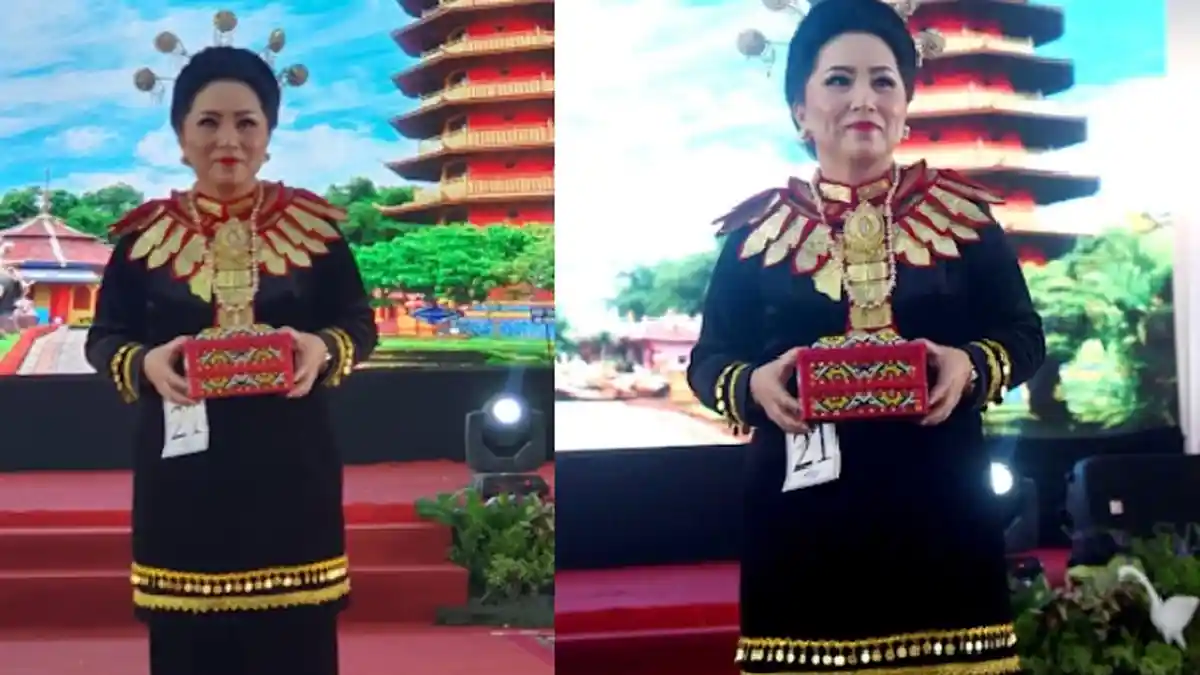 Cantik dan Anggunnya Rita Tamuntuan, Istri Gubernur Olly di Lomba Fashion Show PKK se-Indonesia