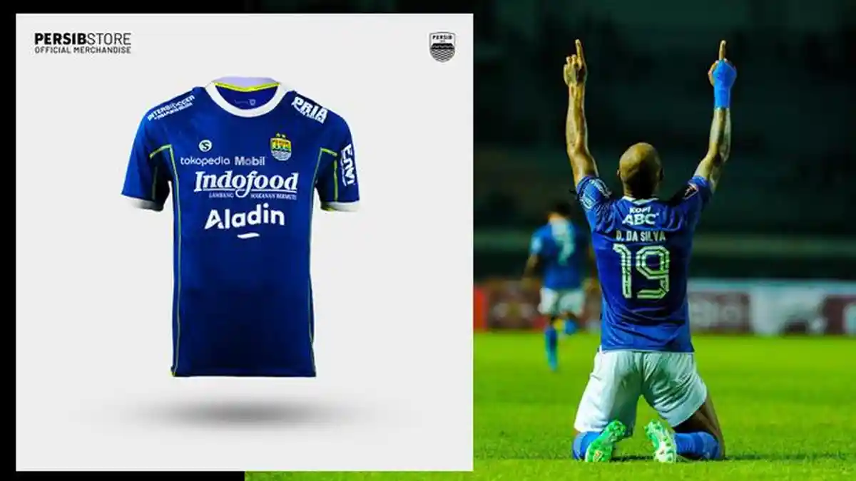 Harga Terbaru Jersey Persib Bulan Januari 2023, Seragam Maung Bandung David da Silva