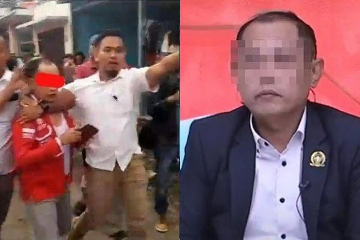 Sosok Pengacara J Diarak Warga karena Cabuli Gadis, Iming-imingi HP, Pernah Tangani Kasus Rozy Zay