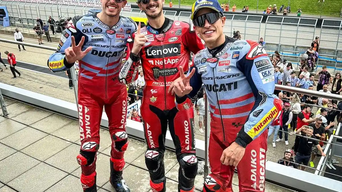 Catatan Rapor Bagnaia dan Marc Marquez Luar Biasa, Jorge Martin jadi Tumbal Ducati