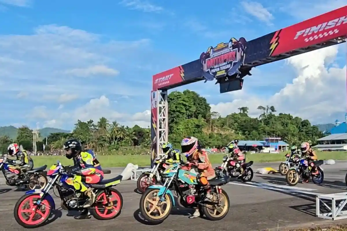 Kejurnas Motoprix 2025 di Papua Tengah Selesai, Wagub Deinas Sampaikan Hal Ini