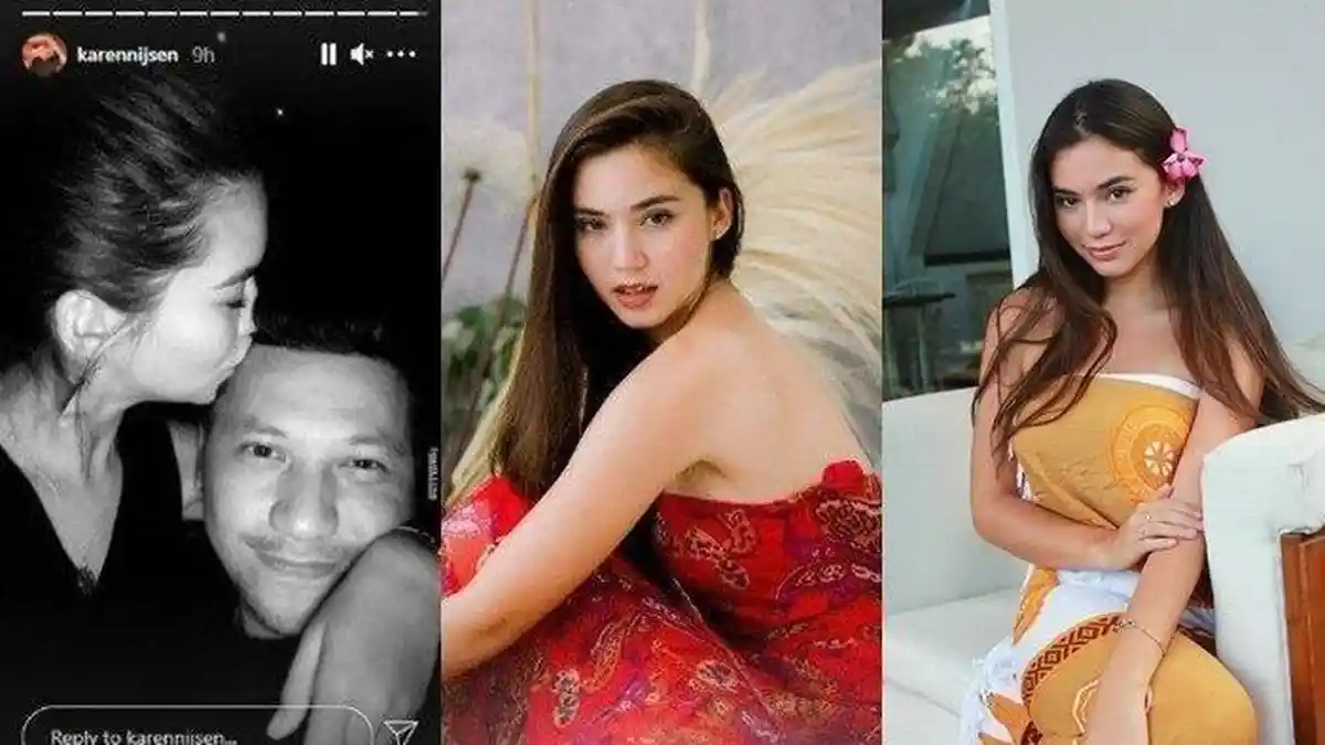 Model Cantik dan Seksi Ini Pamer Foto Cium Gading Marten, Calon Pengganti Gisel?