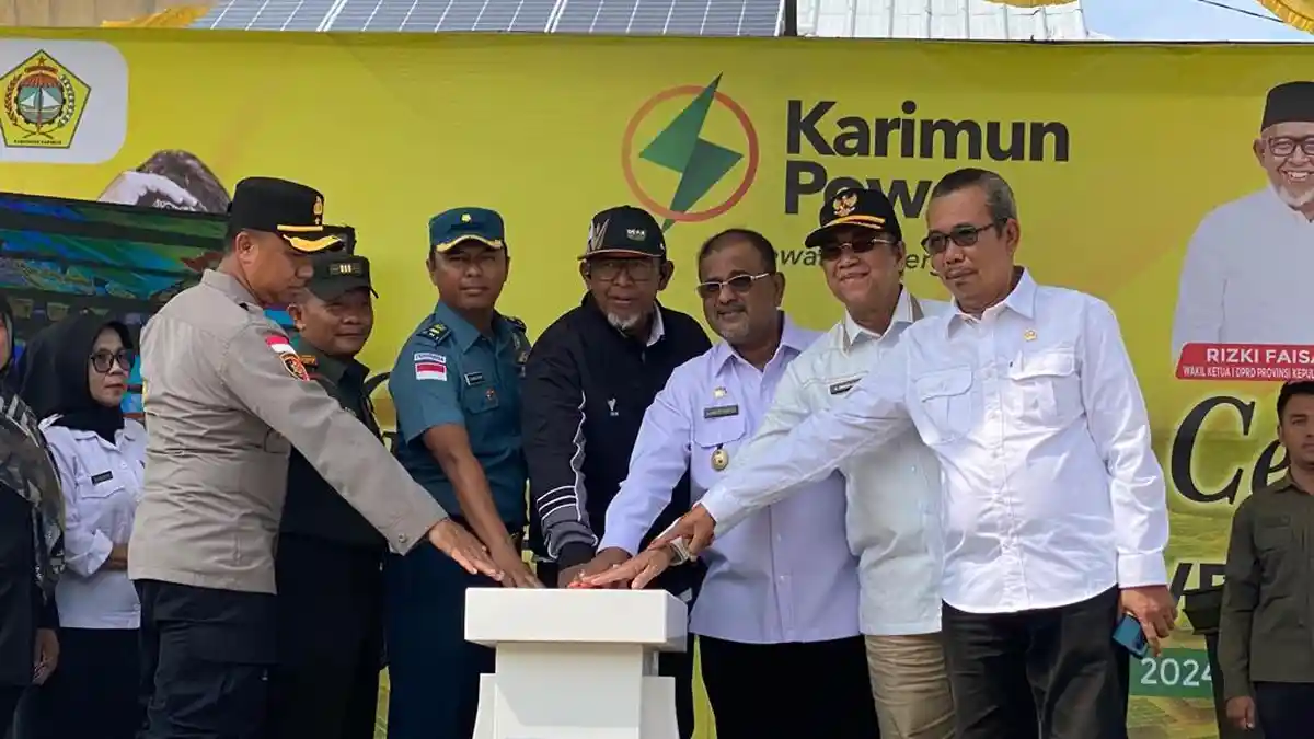 Rizki Faisal Resmikan PT Karimun Power Plant, Memenuhi Listrik di Zona Dua