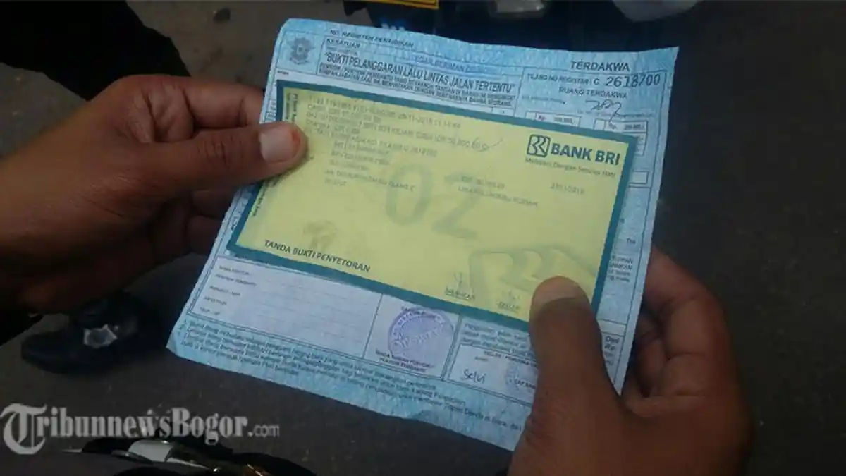 Kini Pengendara Bisa Minta Surat Tilang Biru Bila Ditilang, Tak Dikenakan Denda Maksimal